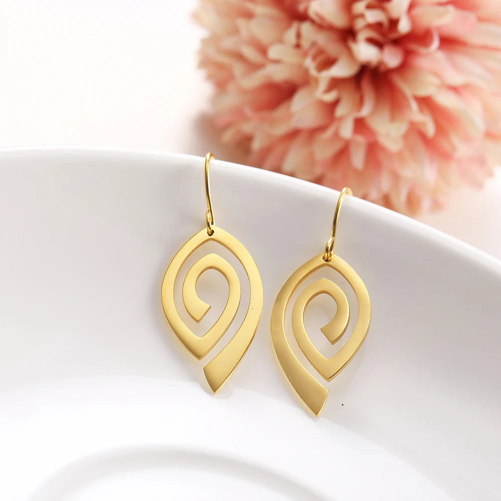 Geometric Dangle Earring