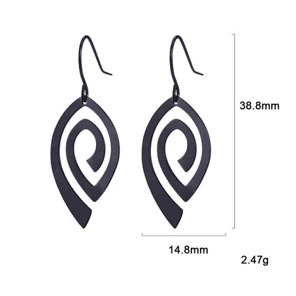 Geometric Dangle Earring