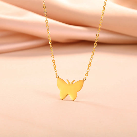 Butterfly Pendant Necklace