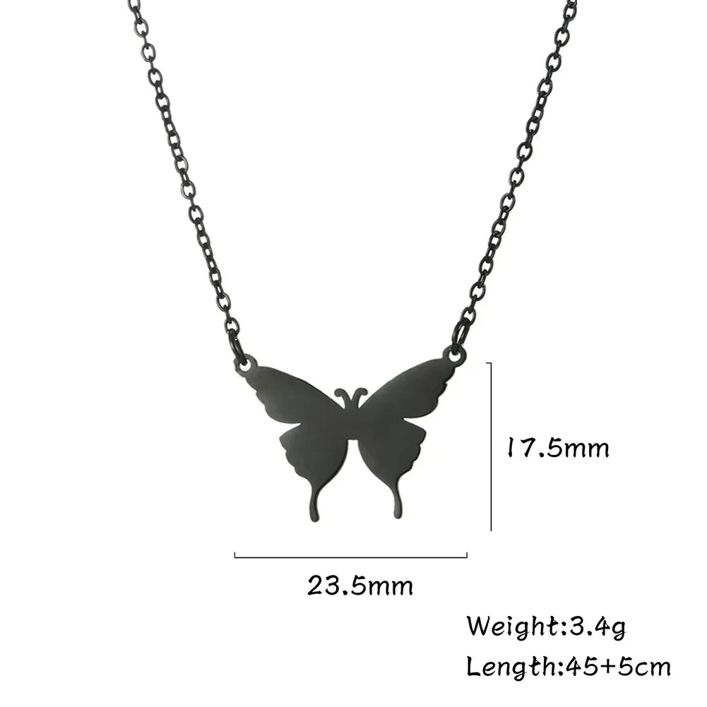 Butterfly Pendant Necklace