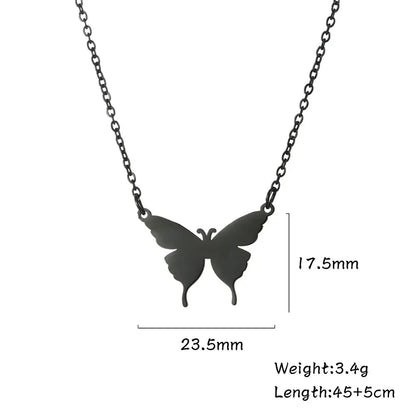 Butterfly Pendant Necklace