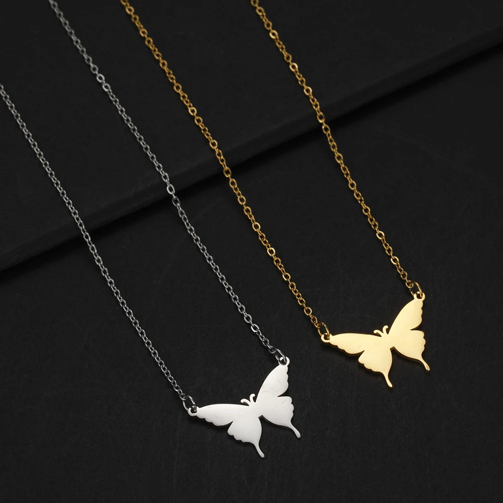 Butterfly Pendant Necklace