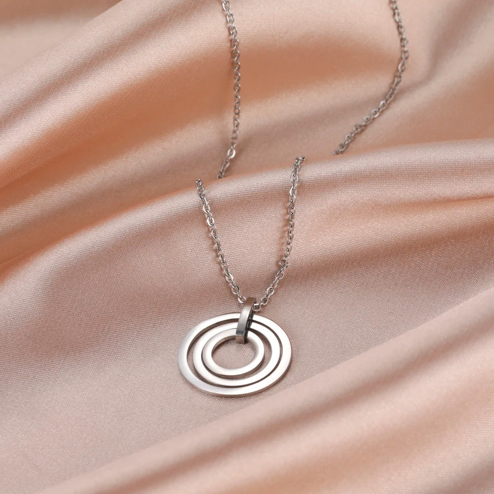 Three Layers Round Pendant 