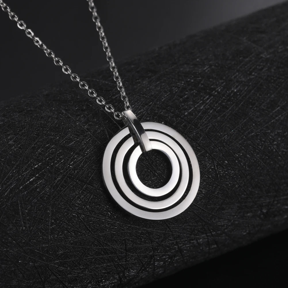 Three Layers Round Pendant 