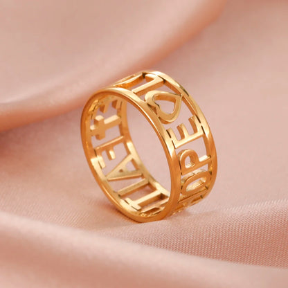 Fashion Heart Ring Women