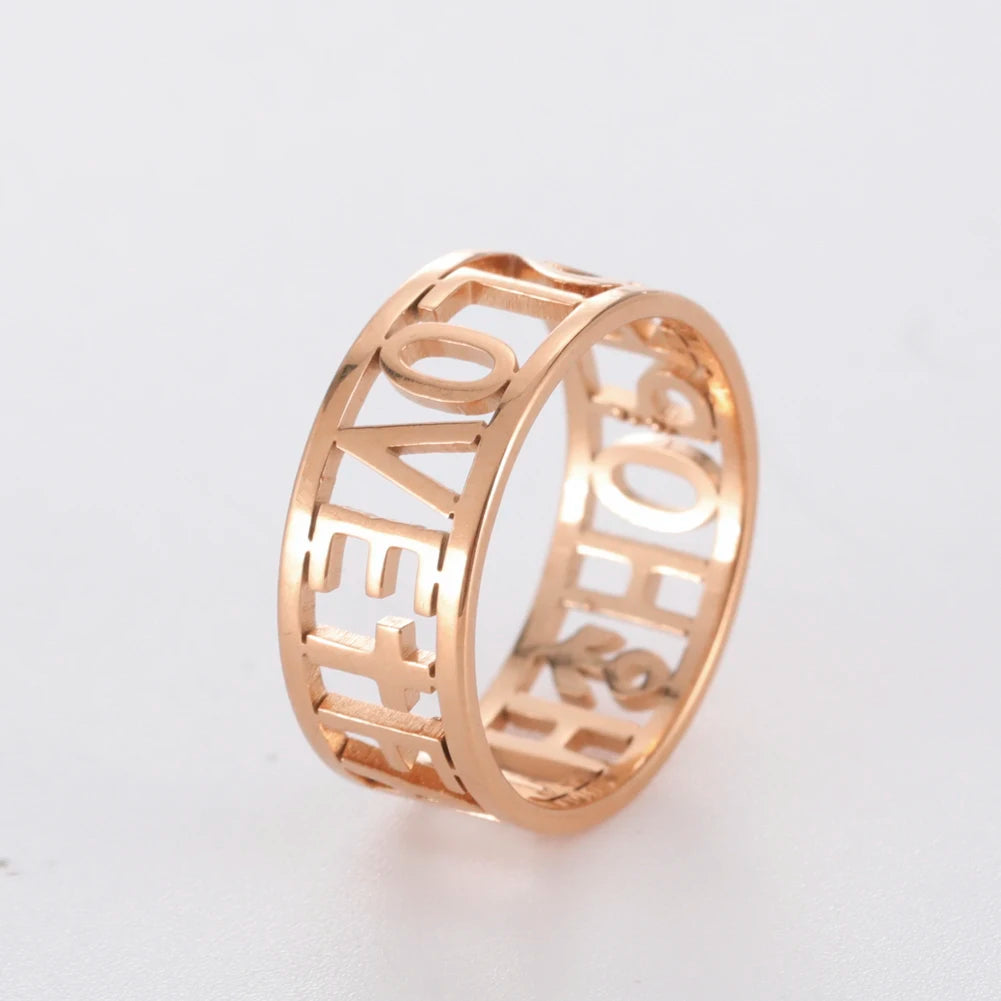 Fashion Heart Ring Women