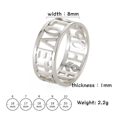 Fashion Heart Ring Women