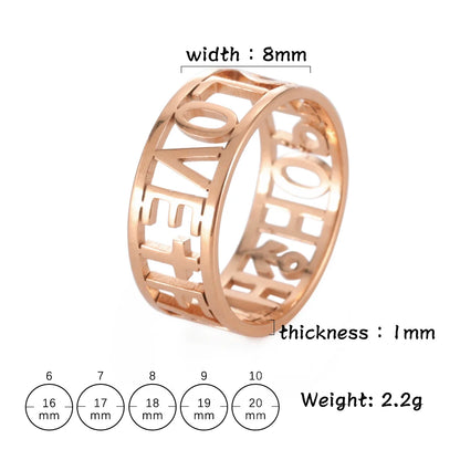 Fashion Heart Ring Women