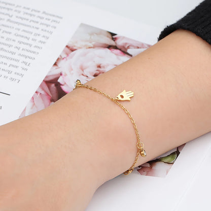 Lucky Amulet Gold Bracelet