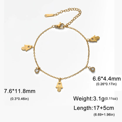 Lucky Amulet Gold Bracelet