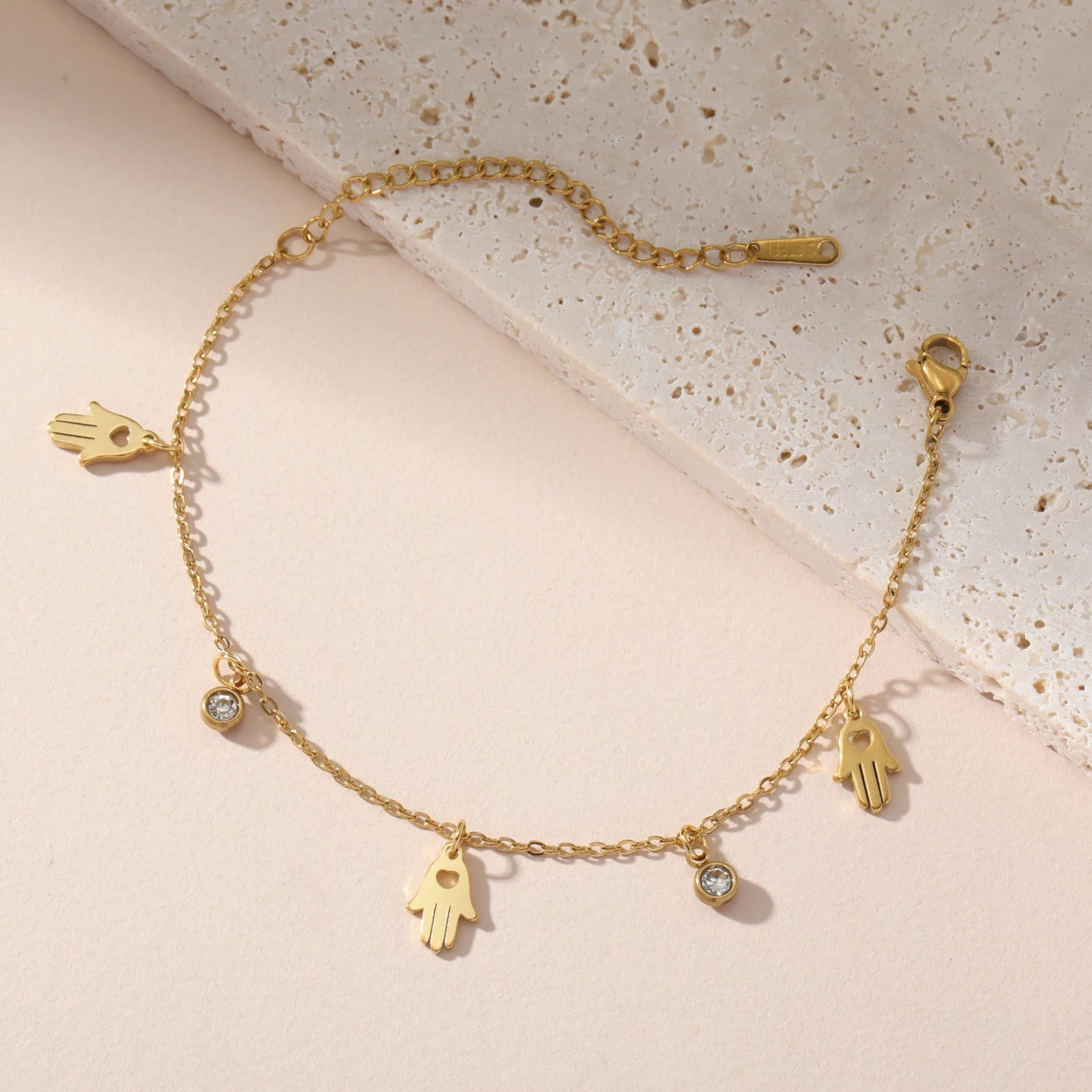 Lucky Amulet Gold Bracelet