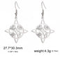 Cross Pentacle Earrings 