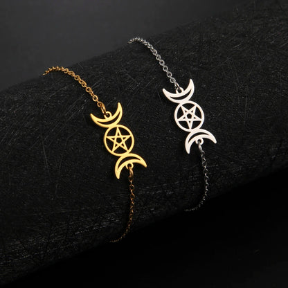 Witch Jewelry Pentacle Bracelet