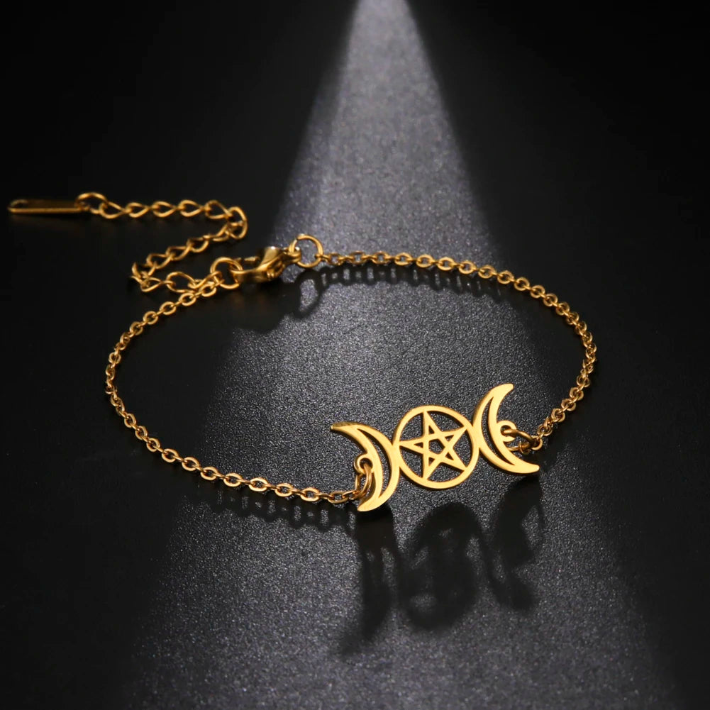 Witch Jewelry Pentacle Bracelet