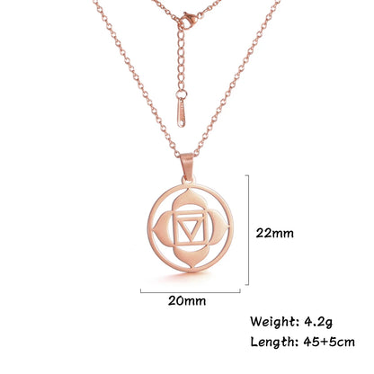 Chakra Yoga Necklace