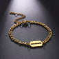 Hip Hop Razor Blade Bracelet