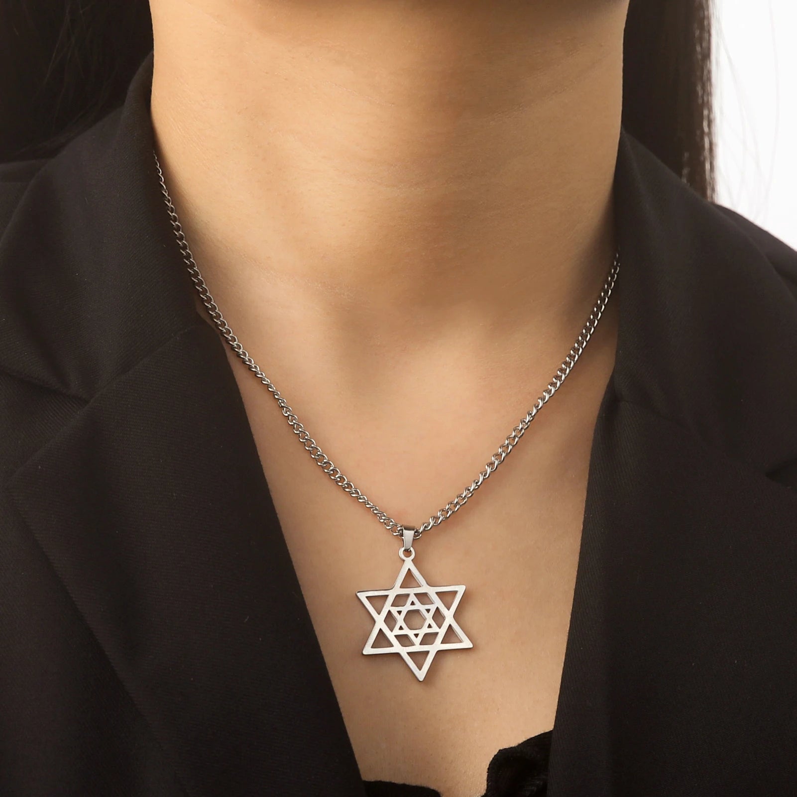 Jewish Star Necklace Gift