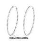 Fashion CZ Circle Hoop Earrings