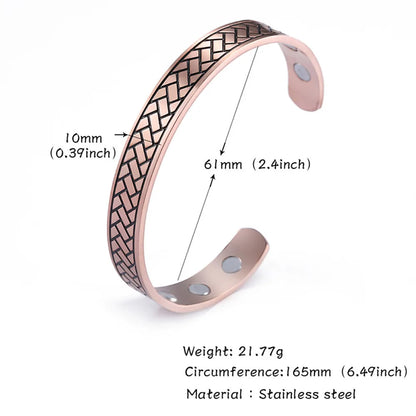 Men's Women Magnetic Stripe Cuff