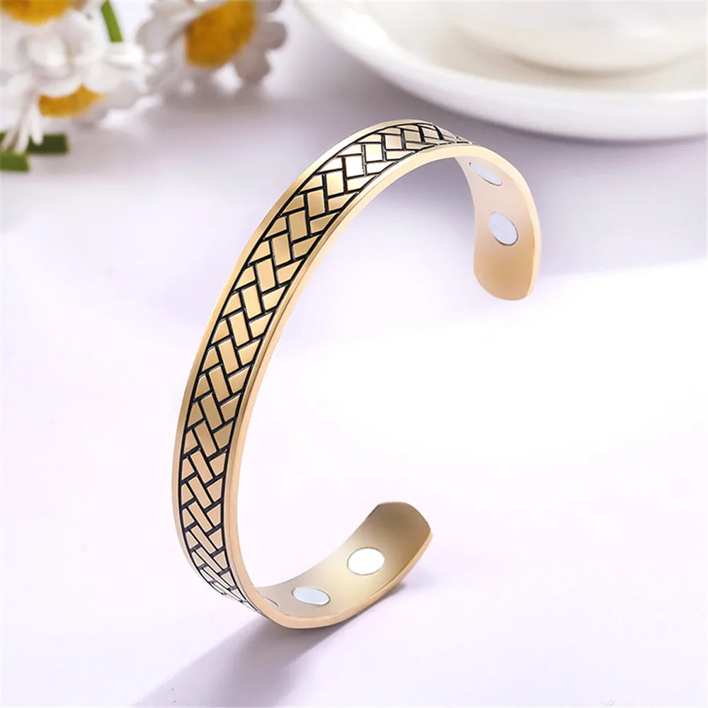 Men's Women Magnetic Stripe Cuff