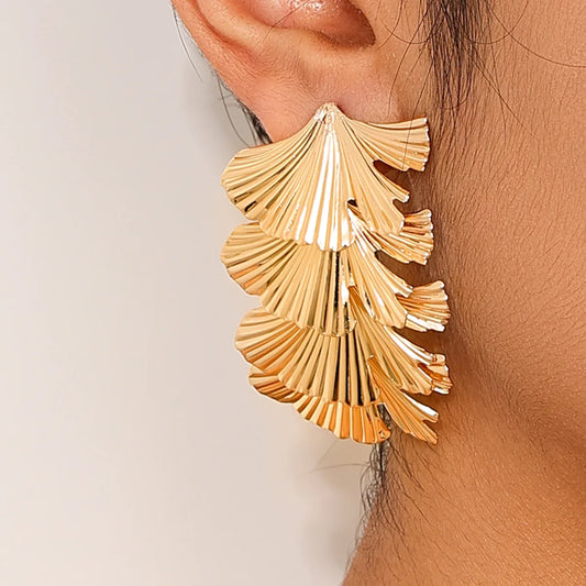 Long Geometric Earrings for Women