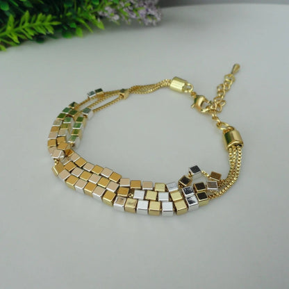 African Luxury Gold Bracelet