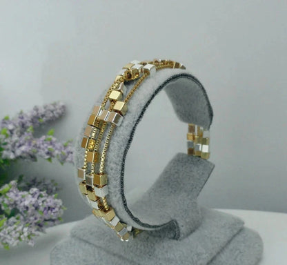 African Luxury Gold Bracelet