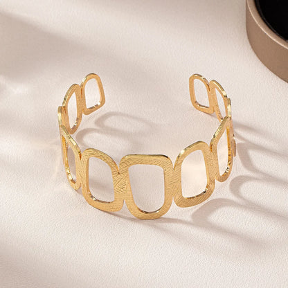 Elegant Metal Bangle Bracelet