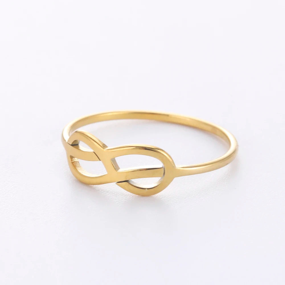 Infinity Stainless Steel Ring