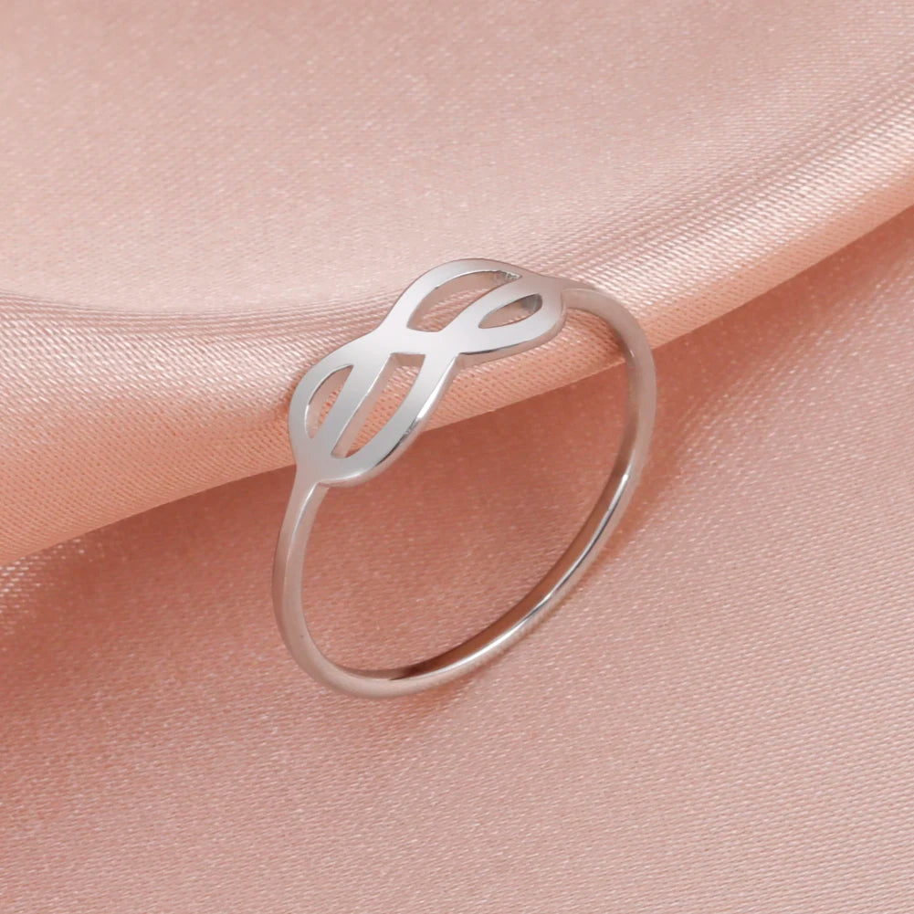 Infinity Stainless Steel Ring