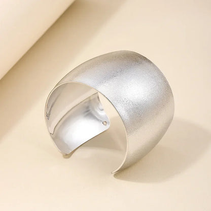 Bold Matte Metal Cuff