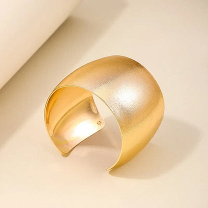 Bold Matte Metal Cuff