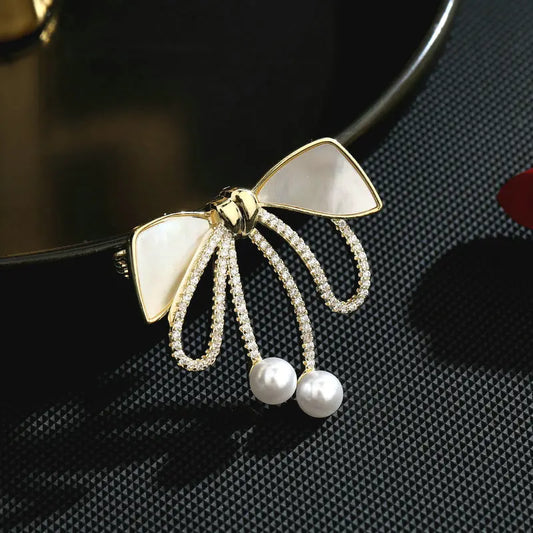 Versatile Style Bow Brooch