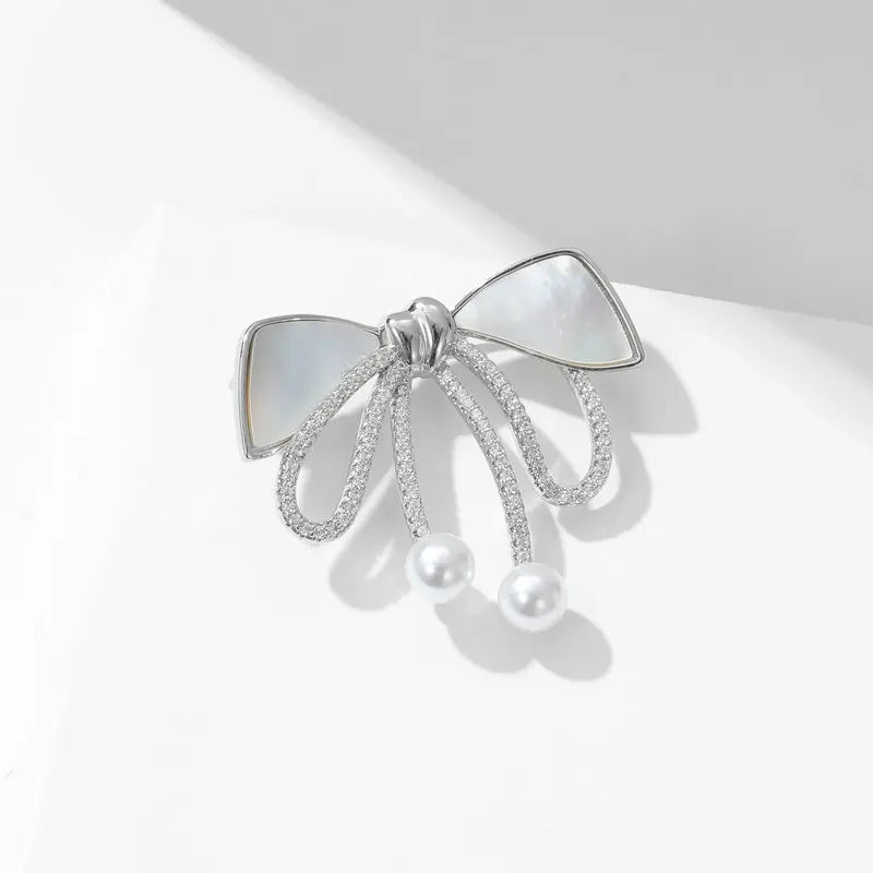 Versatile Style Bow Brooch