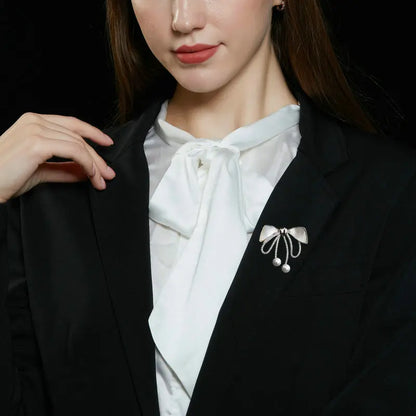 Versatile Style Bow Brooch