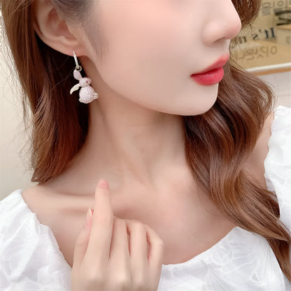 Bilincolor Luxurious Rabbit Earrings - JR NEST