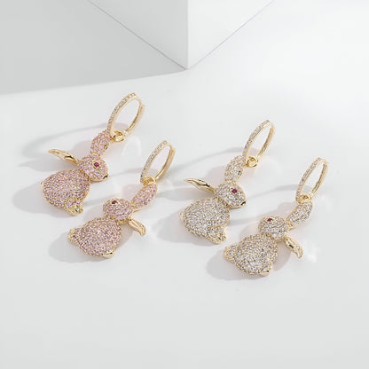 Bilincolor Luxurious Rabbit Earrings - JR NEST