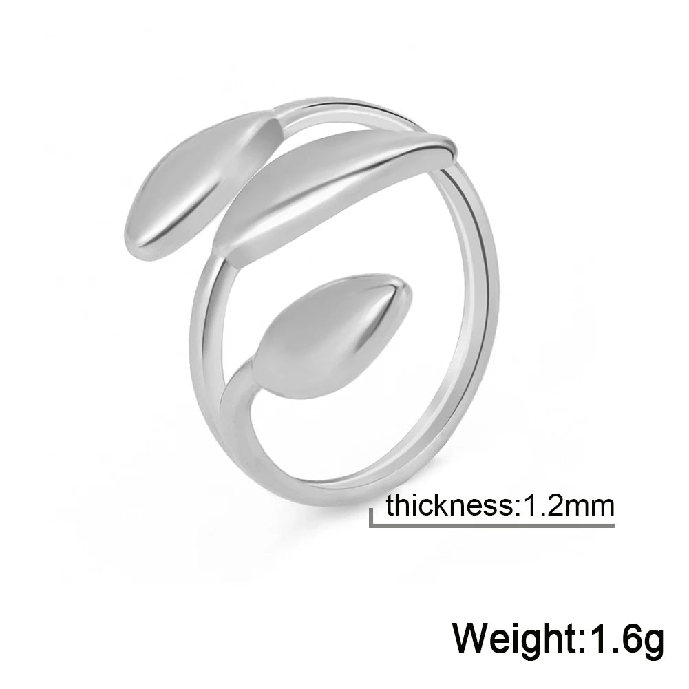 
Stainless Steel Open Ring