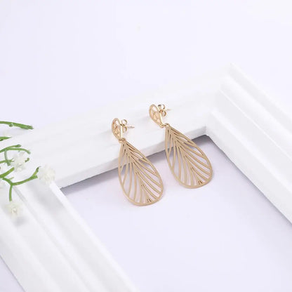 Long Drop Tree Earrings Jewelry