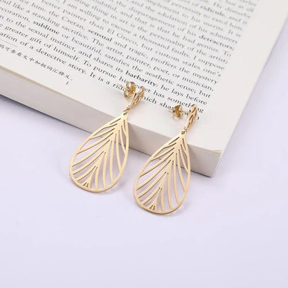 Long Drop Tree Earrings Jewelry