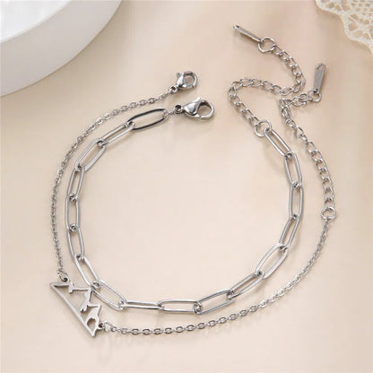 Stainless Steel Mountain Bracelet