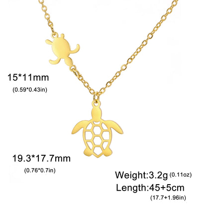 Charming Turtle Necklace