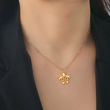 Charming Turtle Necklace