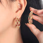 Triple Circle Round Double Sided Earring - JR NEST