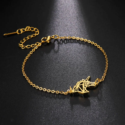 Unicorn Fox Hand Bracelet