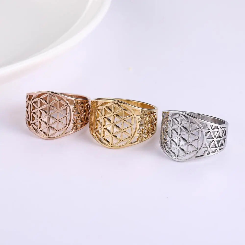 Gold Stainless Steel Ring