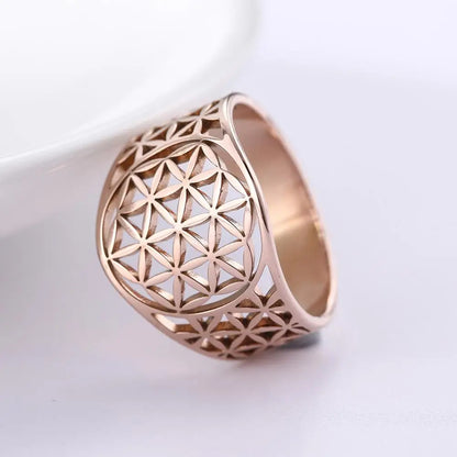 Gold Stainless Steel Ring