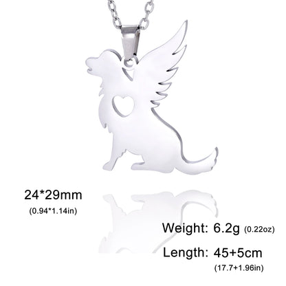 Winged Heart Pet Jewelry