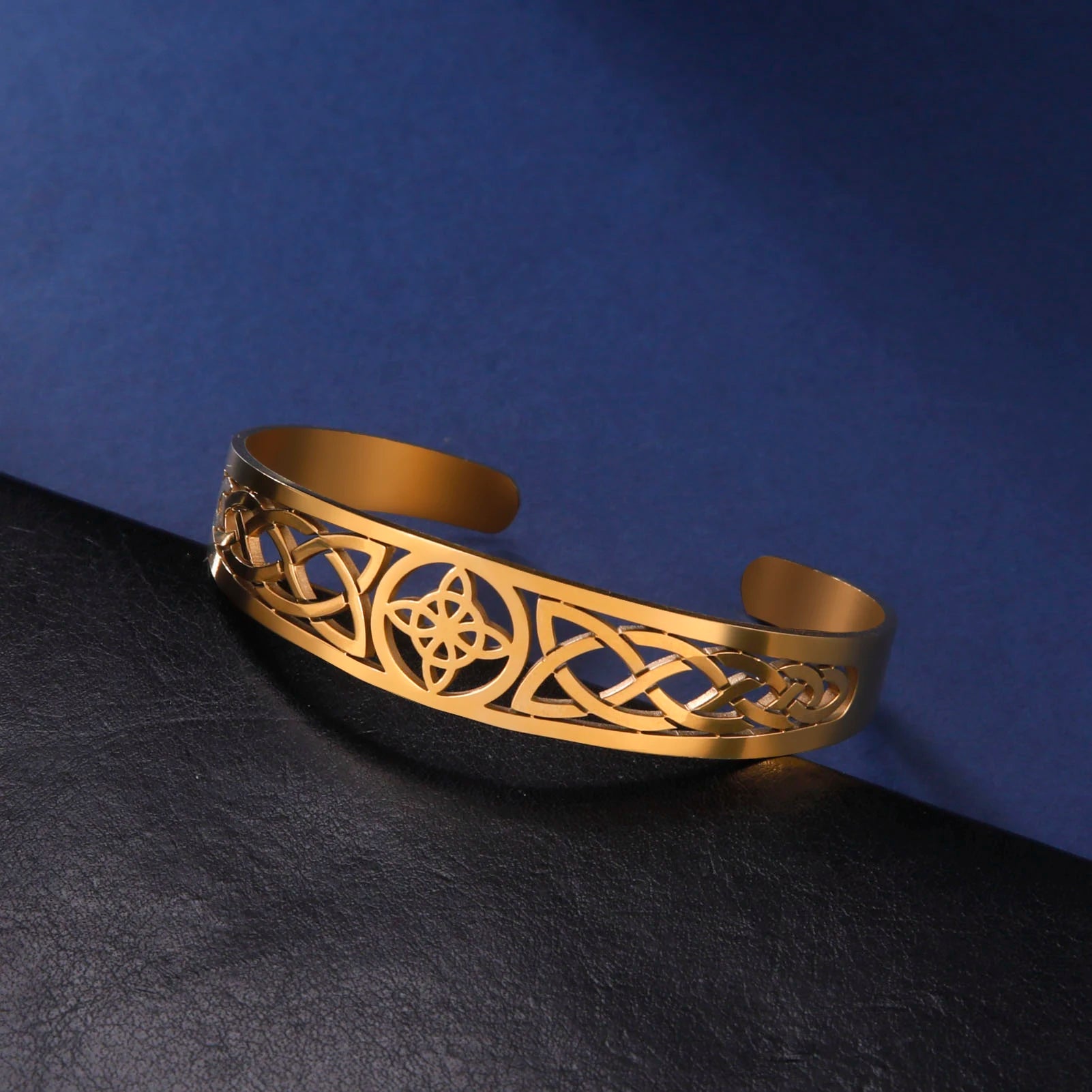 Vintage Witchcraft Knot Cuff Bracelet