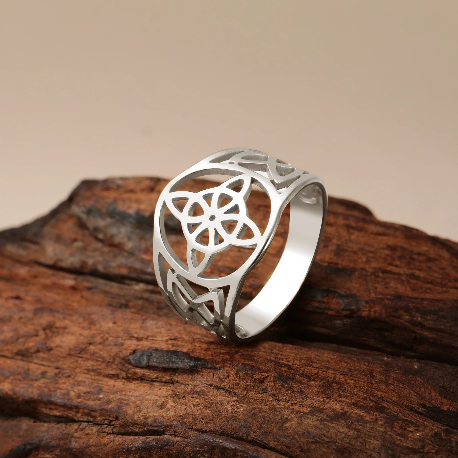 Celtic Knot Amulet Ring